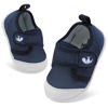 Picture of FEETCITY Infant First Walking Shoes Unisex Baby Shoes Boys Girls Sneakers Slip On Toddler Casual Sneaker Crib Shoes Navy - Size: 12-18 Months Infant
