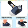 Picture of FEETCITY Infant First Walking Shoes Unisex Baby Shoes Boys Girls Sneakers Slip On Toddler Casual Sneaker Crib Shoes Navy - Size: 12-18 Months Infant
