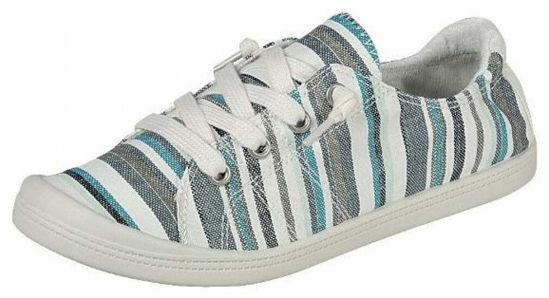 Picture of Forever Link Women's Classic Slip-On Comfort Fashion Sneaker, Blue Multi, 6.5 - Size: 6.5