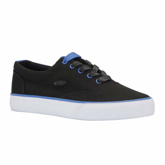 Picture of Lugz Women's Seabrook Fashion Sneaker, Black/Nautical Blue/White, 6.5 M US - Size: 6.5
