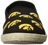 Picture of FOCO Iowa Espadrille Canvas Shoe - Womens Large - Size: Large
