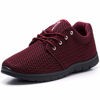 Picture of Alpine Swiss Kilian Fashion Sneakers Lightweight Trainers Lace Up Casual Shoes Burgundy 7 M US - Size: 7