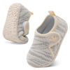 Picture of FEETCITY Baby First Walking Shoes Boys Girls Canvas Shoes Anti-Slip Star Sneaker Crib Shoes - Size: 2-2.5 years Toddler