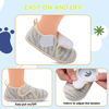 Picture of FEETCITY Baby First Walking Shoes Boys Girls Canvas Shoes Anti-Slip Star Sneaker Crib Shoes - Size: 2-2.5 years Toddler