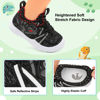 Picture of FEETCITY Toddler Shoes Boys Girls Barefoot Shoes Kids Walking Shoes Wide Toddler Sneakers Lightweight Baby Tennis Shoes Slip On Shoes Size 9 Black Grey - Size: 9 Toddler