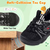 Picture of FEETCITY Toddler Boys Shoes Girls Walking Shoes Toddlers Slip On Shoes Baby Tennis Shoes Lightweight Wide Toddler Shoes Barefoot Shoes Size 10 Black White - Size: 10 Toddler