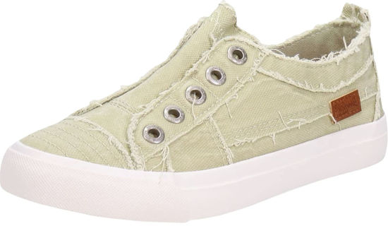 Picture of Blowfish Malibu Women's Play Sneaker, Avocado Smoked 16 Oz Canvas, 7.5 - Size: 7.5