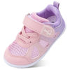 Picture of L-RUN Baby Walking Shoes Tennis Shoes for Kids Tennis Sneakers Boys Girls Barefoot Skin Shoes for Sports Pink M US 5 Toddler - Size: 5 Toddler