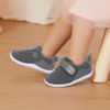 Picture of L-RUN Kids Barefoot Shoes Girls Boys Kids Lightwight Breathable Athletic Sport Sneakers Grey 5.5-6 Toddler - Size: 5.5-6 Toddler