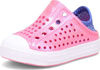Picture of Skechers Girl's Foamies Guzman Steps - Shimmer Sweet Sneaker, Pink/Blue, 4 Big Kid - Size: 4 Big Kid