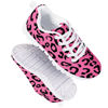 Picture of Pink Cheetah Leopard Print Kid Girls Running Sports Sneakers Cute Casual Leopard Print Walking Shoes with White Outsole Tennis Shoes - Size: 11.5 Little Kid
