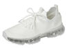Picture of Forever Link Womens Air Cushion Fashion Sneakers Breathable Knit Comfortable Lightweight Walking Shoes, White, 7 - Size: 7