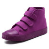 Picture of Boy's Girl's High-Top Casual Strap Canvas Sneakers, Purple, Little Kid, Size 13 - Size: 13 Narrow Little Kid
