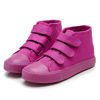 Picture of Boy's Girl's High-Top Casual Strap Canvas Sneakers, Purple, Little Kid, Size 13 - Size: 13 Narrow Little Kid