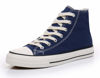 Picture of CullForYou Women's Colourful High-Top Sneakers Shoes (10 M US,Navy/White) - Size: 10