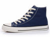 Picture of CullForYou Women's Colourful High-Top Sneakers Shoes (10 M US,Navy/White) - Size: 10