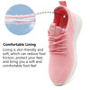 Picture of WYGRQBN Women's Walking Shoes Lightweight Tennis Fashion Sneakers Sports Workout Gym Shoes for Running Pink US Size 9 - Size: 9