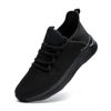 Picture of WYGRQBN Women's Walking Shoes Gym Fashion Running Sneakers Casual Sports Tennis Shoes Black US Size9 - Size: 9