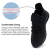 Picture of WYGRQBN Women's Walking Shoes Gym Fashion Running Sneakers Casual Sports Tennis Shoes Black US Size9 - Size: 9