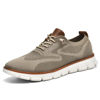 Picture of Breeze shoes for men Oxfords Lace-Up Lightweight Casual Walking Shoes men's dress shoes mens wearbreeze shoes breeze urban shoes for men Khaki - Size: 12
