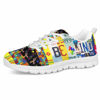Picture of Mumeson Women Be Kind License Plate Print Trainers Lightweight Sport Sneaker Sport Running Shoes US 7 - Size: 7