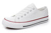 Picture of Cull4U Women's NewRetro Low-Top Sneakers Shoes (7 M US,White/White/Red) - Size: 7