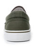 Picture of Cull4U Women's Classic Slip On Trainer Shoes (9 M US,Olive/White) - Size: 9