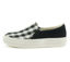 Picture of Soda TOPSHOE ave- Hike Platform Slip- On Sneaker w/Cushion Foam (8.5, Gingham Black, Numeric_8_Point_5) - Size: 8.5