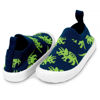 Picture of JAN & JUL Toddler Boy Sneakers, Flexible and Light-Weight (Triceratops, Size: 8 Toddler) - Size: 8 Toddler