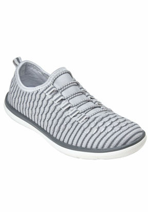 Picture of Comfortview Women's Plus Size The Ariya Sneaker - Pearl Grey, 8 M - Size: 8