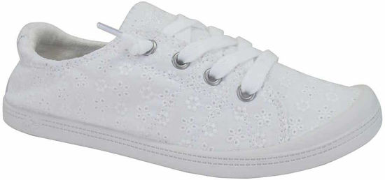 Picture of Jellypop Women's Dallas Sneaker, White Eyelet, 8.5 - Size: 8.5