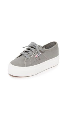 Picture of Superga womens 2790 Platform Fashion Sneaker, Grey Sage, 7.5 US - Size: 7.5