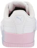 Picture of PUMA unisex child Carina Sneaker, Puma White-halogen Blue, 6.5 Big Kid US - Size: 6.5 Big Kid
