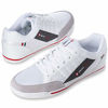 Picture of Alpine Swiss Mens Stefan White Suede Trim Retro Fashion Sneakers 7 M US - Size: 7