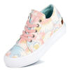 Picture of JENN ARDOR Women Platform Sneakers Hidden Wedge Canvas Shoes Fashion Walking Slip On Sneaker Non Slip with Zipper - Size: 9