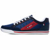 Picture of Alpine Swiss Mens Stefan Navy Suede Trim Retro Fashion Sneakers 15 M US - Size: 15