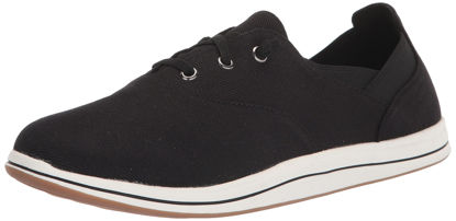 Picture of Clarks Breeze Ave Sneaker, Black Canvas, 9.5 Medium - Size: 9.5