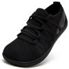 Picture of Linenghs Barefoot Shoes Women Fashion Sneakers Minimalist Wide Width Toe Box Zero Drop Size 9.5 Breathable Cross-Trainer Fitness Weightlifting All Black 41 - Size: 9.5 Wide