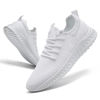 Picture of YRLTYO Womens Tennis Shoes Running Shoes - Gym Sneakers Shoes Walking Workout Shoes Non Slip Walking Athletic Slip on Breathable Mesh Comfortable Lightweight Casual Fashion Sports Shoes White Size 6 - Size: 6