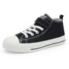 Picture of DSWED Boys Sneakers Little Kids Black Running Sport Canvas Shoes Girs Lightweight Breathable Shoes High Top Casual Walking Shoes Size 13 - Size: 13 Little Kid