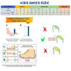 Picture of DSWED Toddler Kids Canvas Shoes Boys Blue Running Sports Shoes Girls Lightweight Casual Walking Canvas Shoes Kids Mesh Tennis Sneakers Size 9.5 - Size: 9.5 Toddler