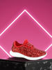 Picture of TZ Kid's Girl's Fashion Glitter Sparkle Slip On Lace Casual Walking Sneaker Shoes (Red, 9) - Size: 9 Little Kid
