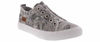 Picture of Blowfish Malibu Women's Play Sneaker, Gray Love Not War Canvas, 7 - Size: 7