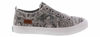 Picture of Blowfish Malibu Women's Play Sneaker, Gray Love Not War Canvas, 7 - Size: 7