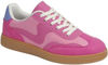 Picture of Forever Link Modern-12 Women's Low Top Lady Sneakers Lace-up Fashion Shoes (Fuchsia/Multi, US Footwear Size System, Adult, Women, Numeric, Medium, 6) - Size: 6