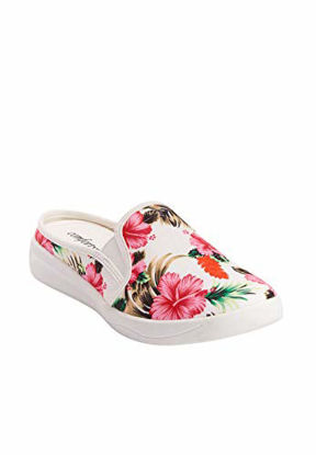 Picture of Comfortview Women's Wide Width The Camellia Sneaker - 9 1/2 M, Hawaiian Floral - Size: 9.5
