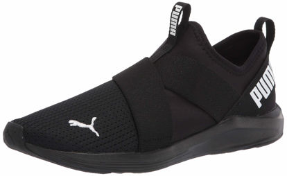 Picture of PUMA Women's PROWL SLIP-ON Sneaker, Puma Black-Puma White-Puma Black, 5.5 - Size: 5.5