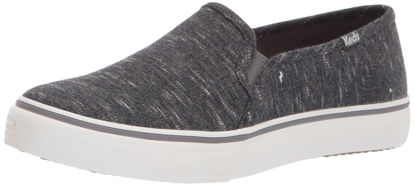 Picture of Keds Women's Double Decker Speckle Jersey Sneaker, Charcoal, 11 - Size: 11