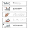 Picture of JAN & JUL Light-Weight Baby Summer Shoes for Toddler (Grey Construction, Size: 5 Toddler) - Size: 5 Toddler