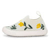 Picture of JAN & JUL Washable Knit Shoes for Kids Girls and Boys (Yellow Flowers, Size: 12 Little Kid) - Size: 12 Little Kid